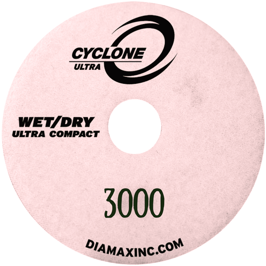 Cyclone Ultra Wet/Dry Pad - 4", 3000 grit
