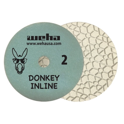 Donkey 3 Step Inline Polishing Pad - 6", Step 2