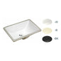 Rectangle Vanity 1611 - Black