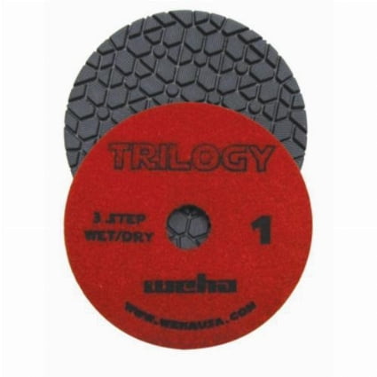 Weha Trilogy 3 Step Wet Polshing Pad - Step 1
