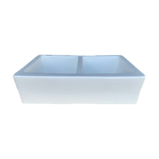 Double Equal Bowl - White Apron #03