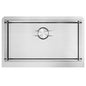 Large Single Bowl - 16g LZ Series, Workstation Apron, 33", Straight Front - 504071
