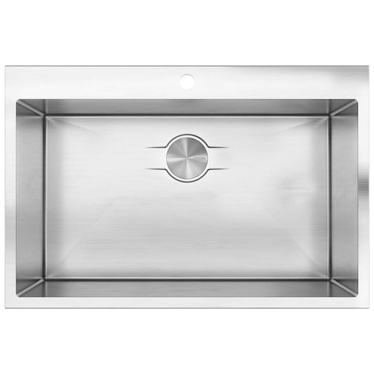 Large Single Bowl - 16g LZ Series, 33" Drop-in with 1 Hole - 902879