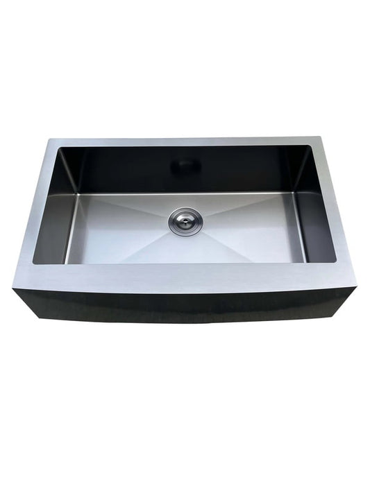 Large Single Bowl - 18g HZ APRON Series, Black - 364190