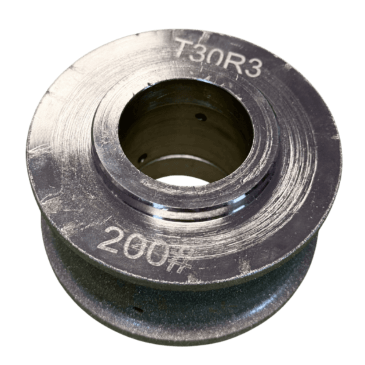 CNC Profile Wheel - 35mm Bore, T30, R3, Electroplated, 200 # POS 3
