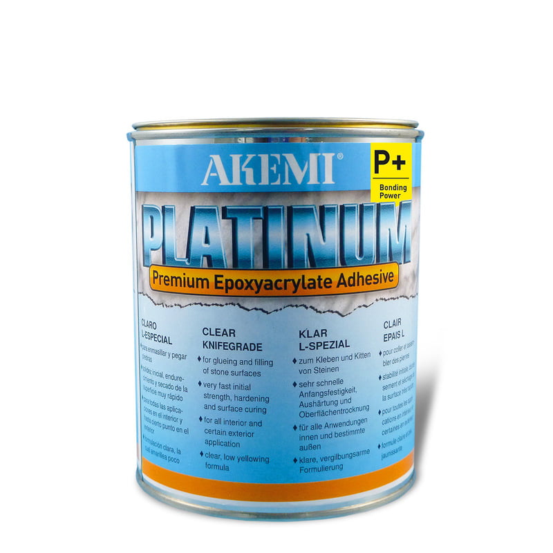 Akemi Platinum Knife Grade Adhesive 5.0 - Transparent, 4500 mL