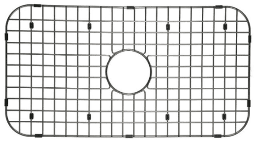 Grid for Large Single Bowl - Stainless HZX / HZR, 30", Black - 593746