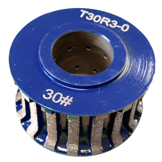 CNC Profile Wheel - 35mm Bore, T30, R3, Segmented, 30 # POS 0