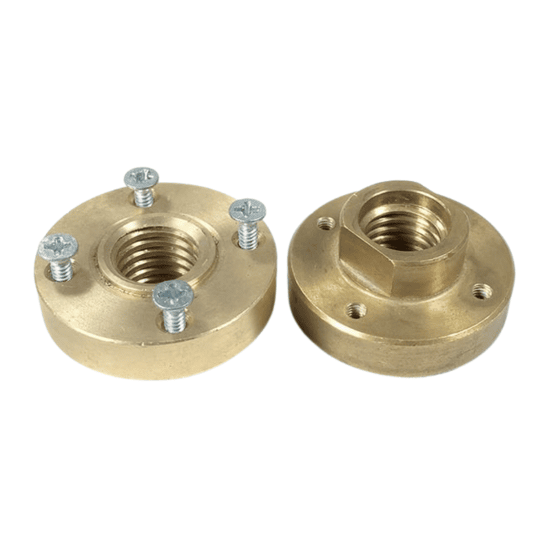 Weha Flush Mount Adapter - Brass