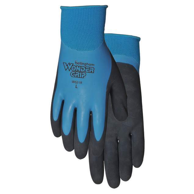 Bellingham Wonder Grip Liquidproof Gloves, 12 pairs - Large