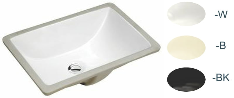 Rectangle Vanity 1813 - White - 620273