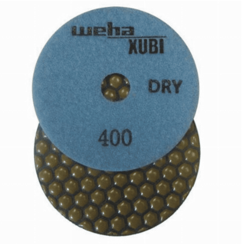 Weha Xubi Dry Polishing Pad - 4", 400 Grit