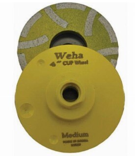 Weha Resin Filled Cup Wheel - Medium
