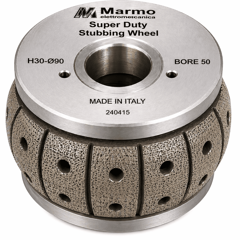 Marmo Elettromeccanica Super Duty Stubbing Wheel - H30-?ò90, Bore 50 Fitting