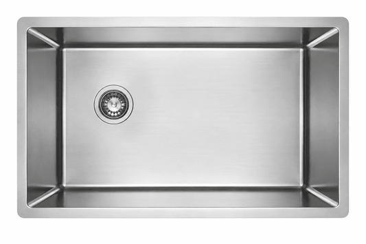 Large Single Bowl - 18g HZX Series, Offset Drain